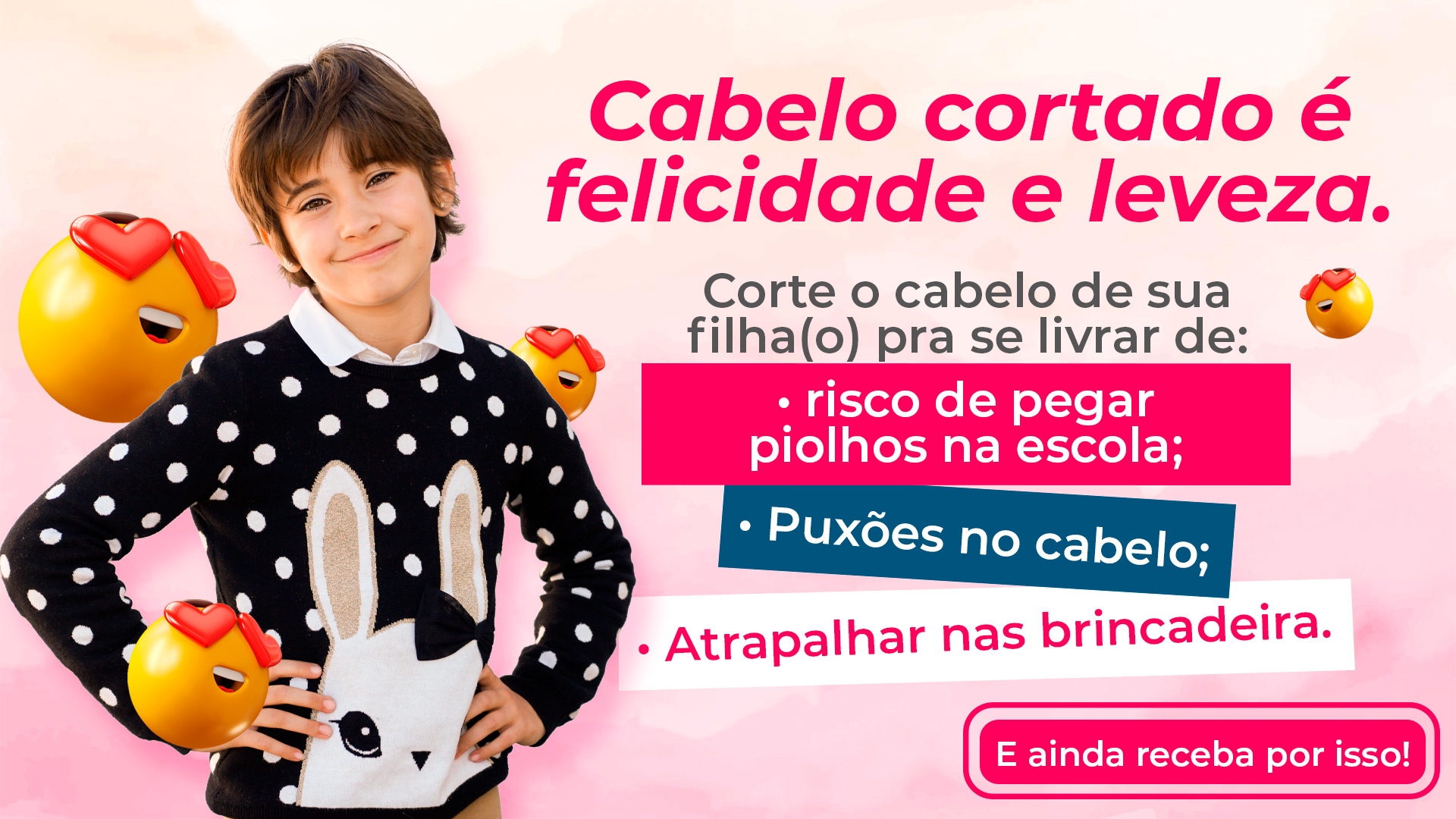 Cabelo cortado é felicidade e leveza Venda seu cabelo e renove seu visual Ganhar Dinheiro Vendendo Cabelo