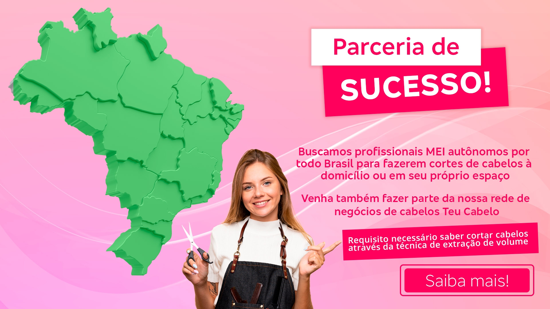 Parceria de sucesso Ganhar Dinheiro Vendendo Cabelo Compra de cabelos e ganhe dinheiro